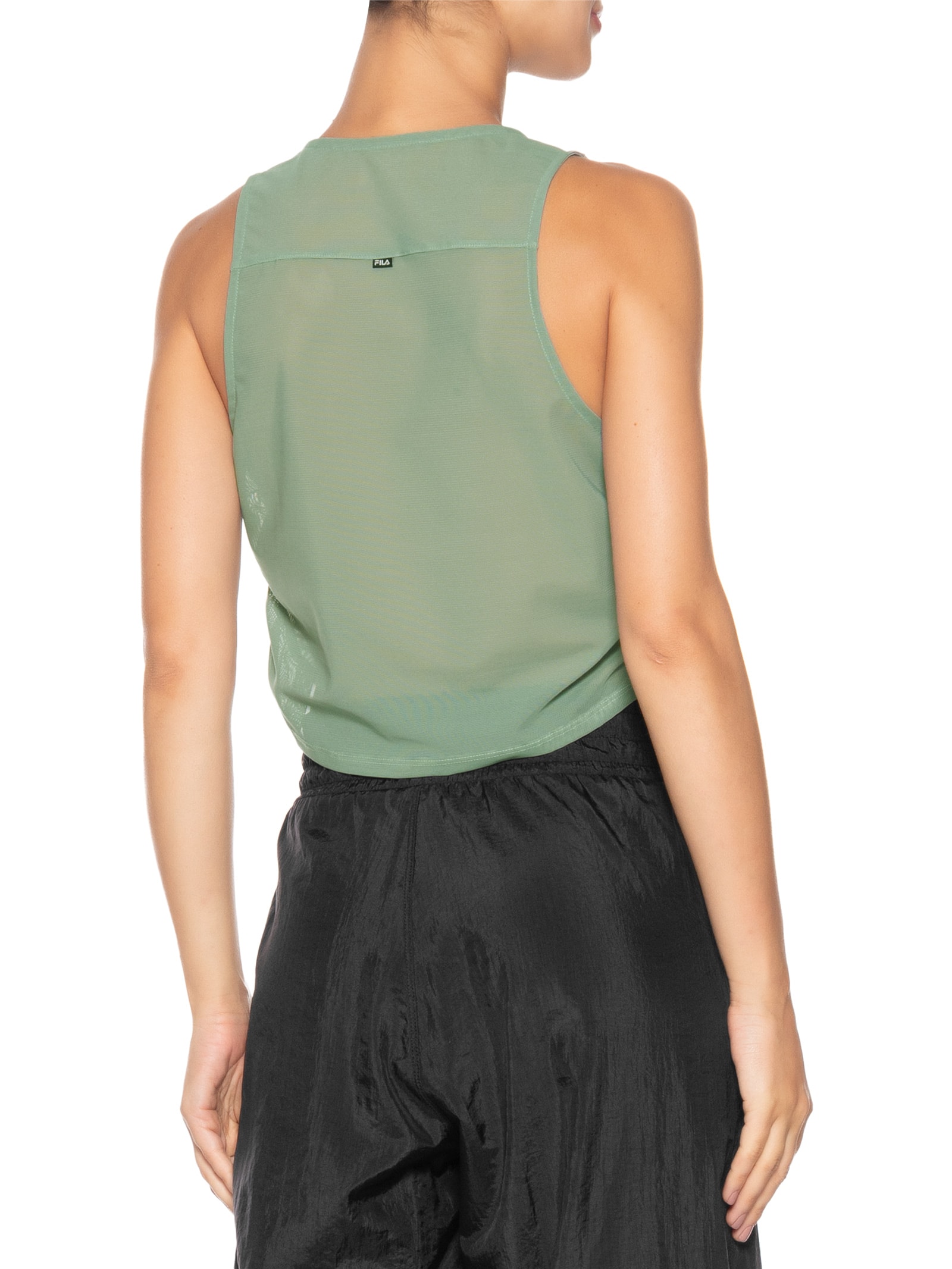 Regata Feminina Tennis Club Verde Fila