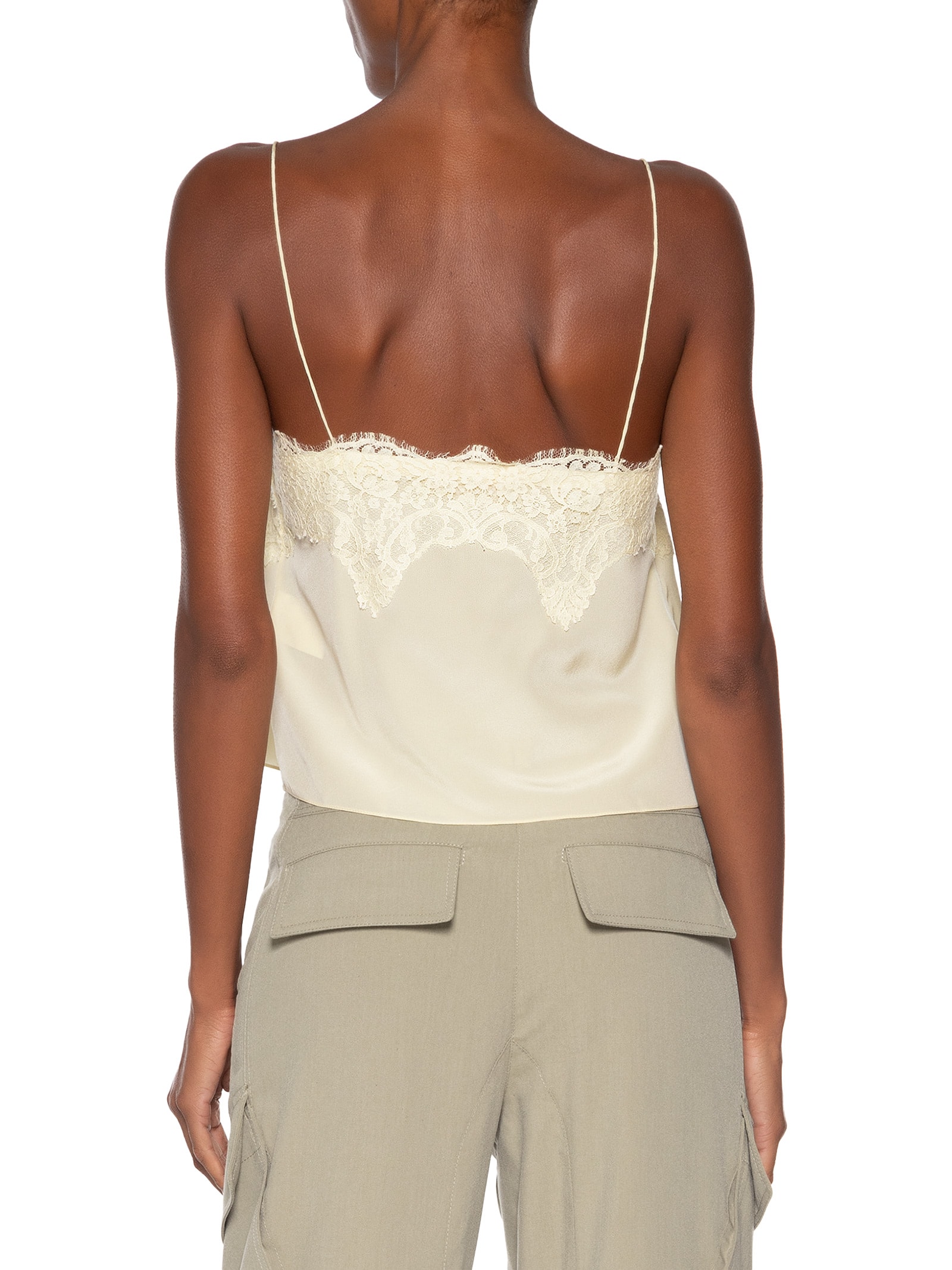 Regata Feminina Tereza Decote Reto Campo Amarelo Animale