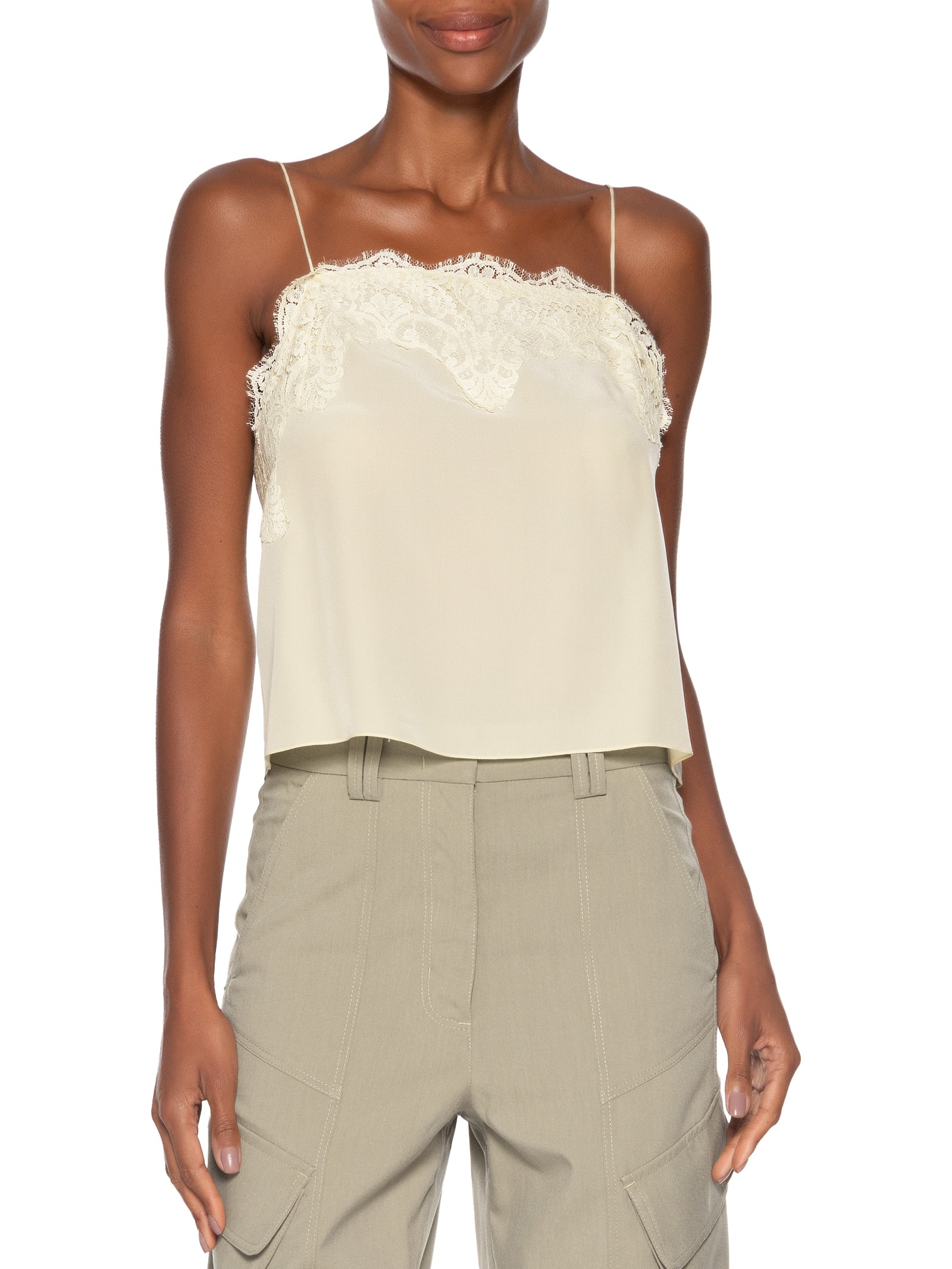 Regata Feminina Tereza Decote Reto Campo Amarelo Animale