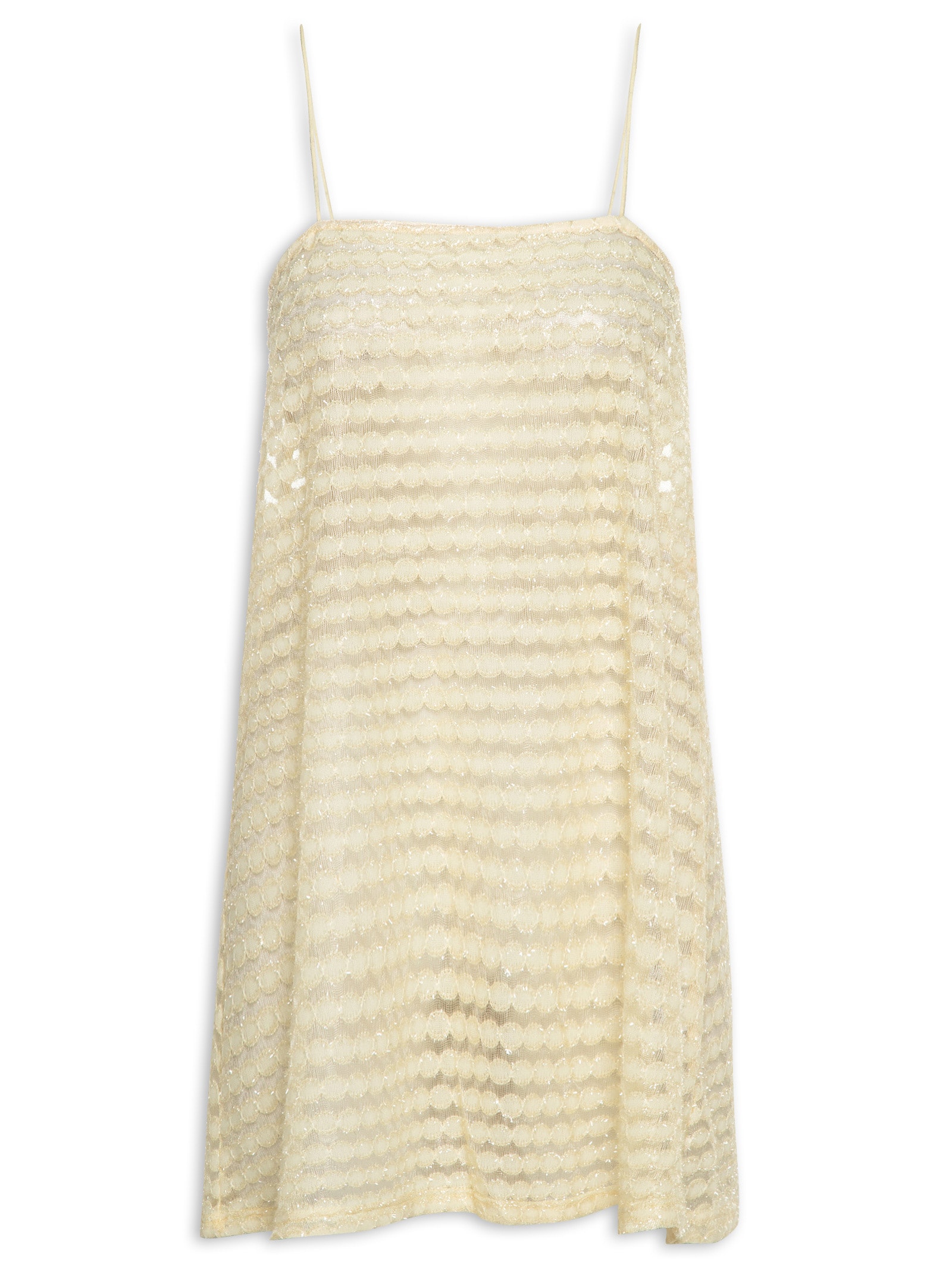 Regata Feminina Transparência E Brilho Amarelo Animale Jeans