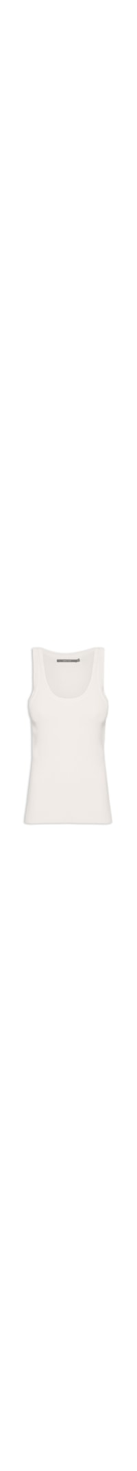 Regata Feminina Tricot Basic - Off White