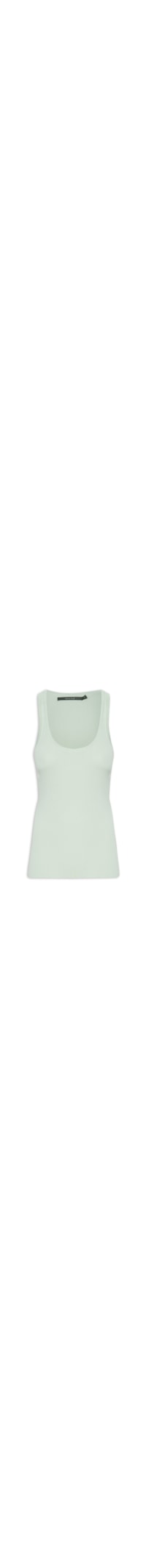Regata Feminina Tricot Basic - Verde