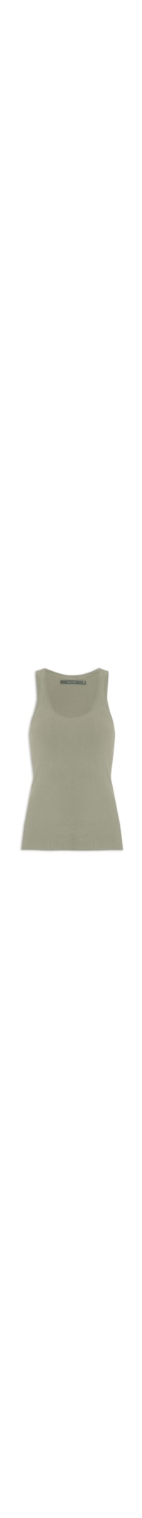 Regata Feminina Tricot Basic - Verde