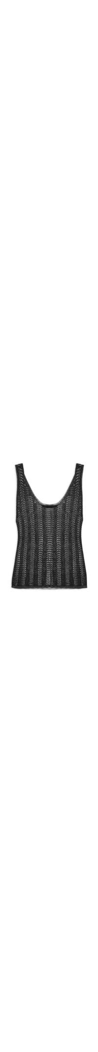 Regata Feminina Tricot Ciclo - Preto