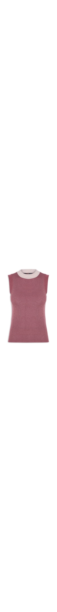 Regata Feminina Tricot Listrada Com Lurex Colors – Rosa