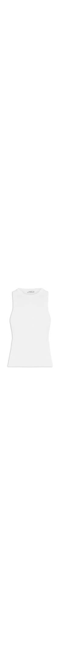Regata Feminina Tricot Modal - Branco