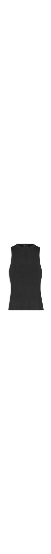 Regata Feminina Tricot Modal - Preto