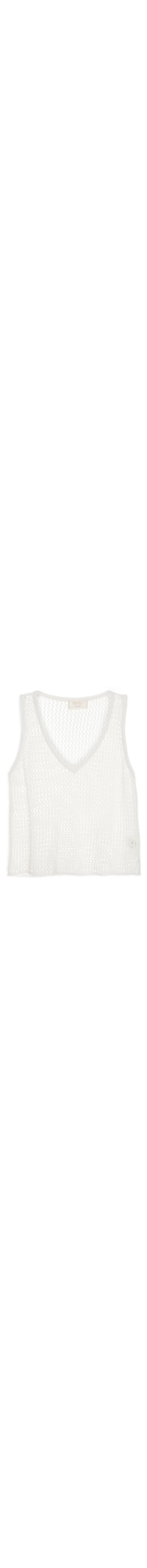 Regata Feminina Tricot - Off White