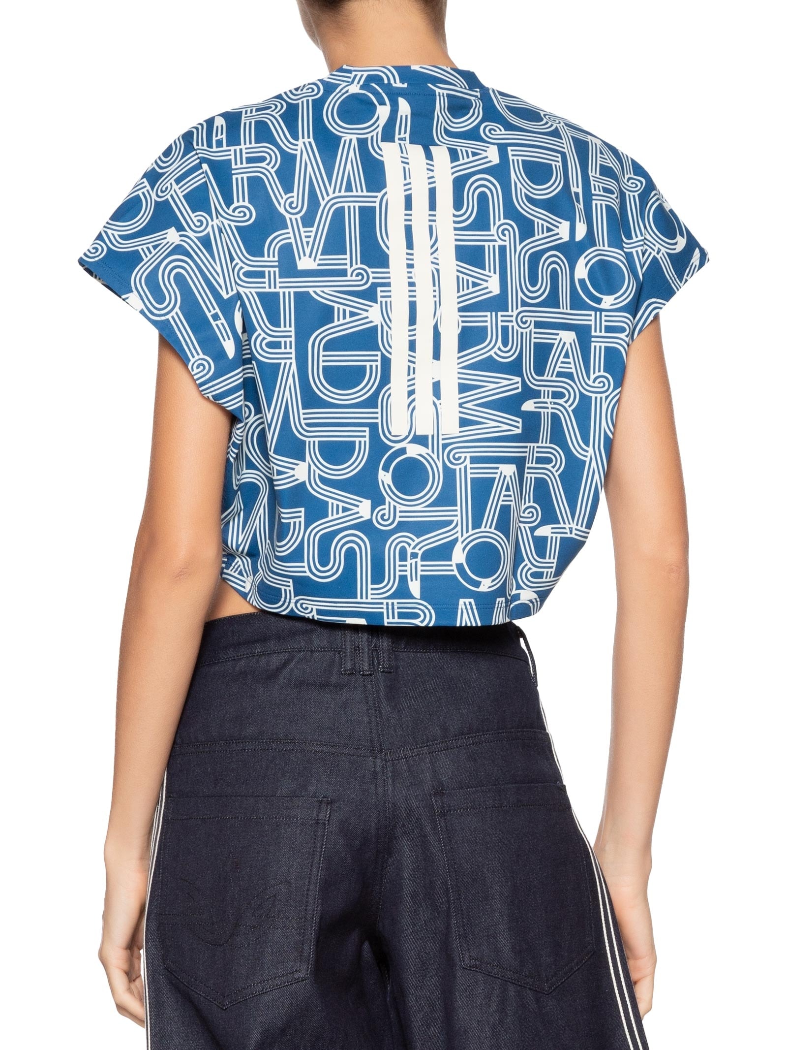 Regata Feminina TRN Azul Adidas + Farm
