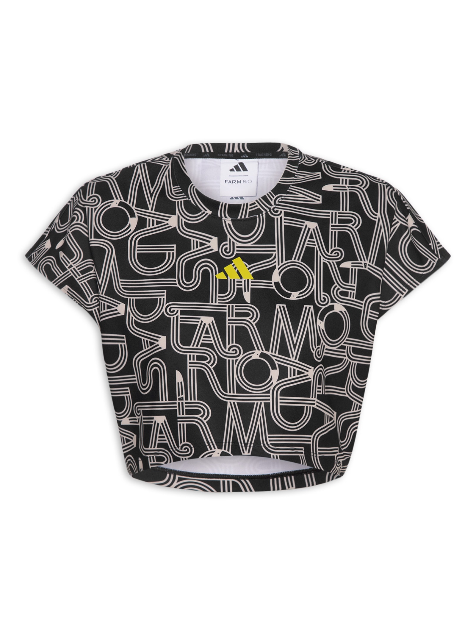 Regata Feminina TRN Preto Adidas + Farm