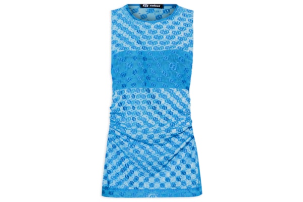 Regata Feminina Tule - Azul