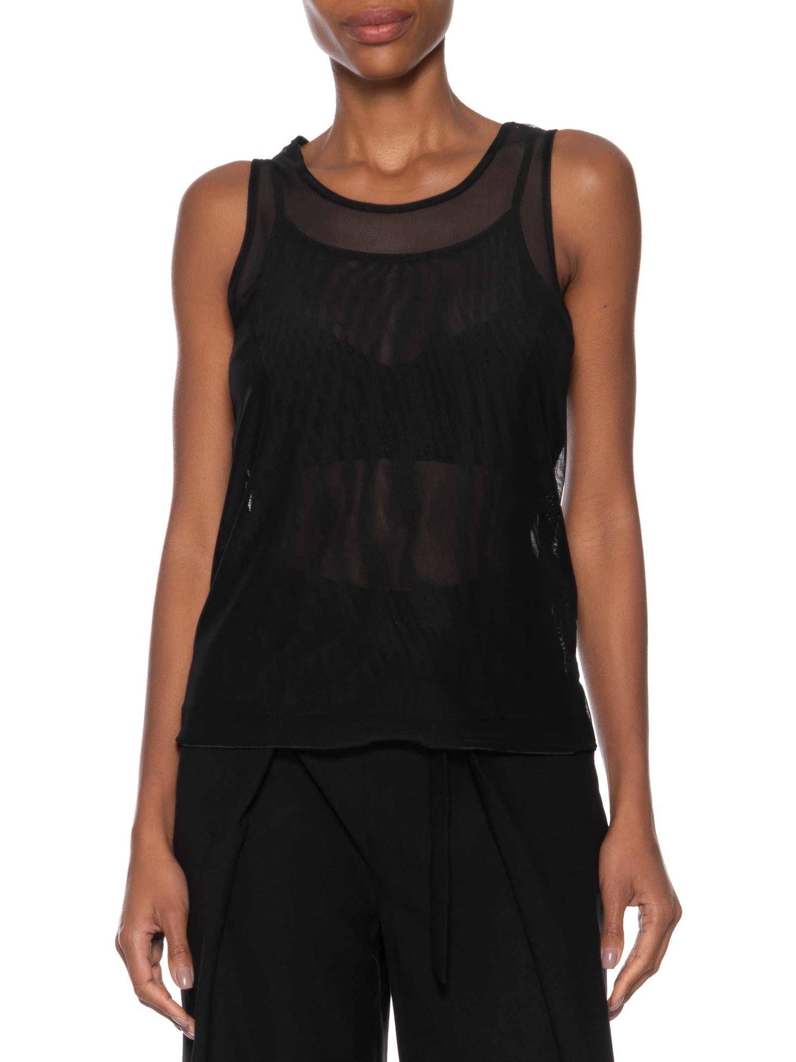 Regata Feminina Tulle Hally I Preto Le Lis