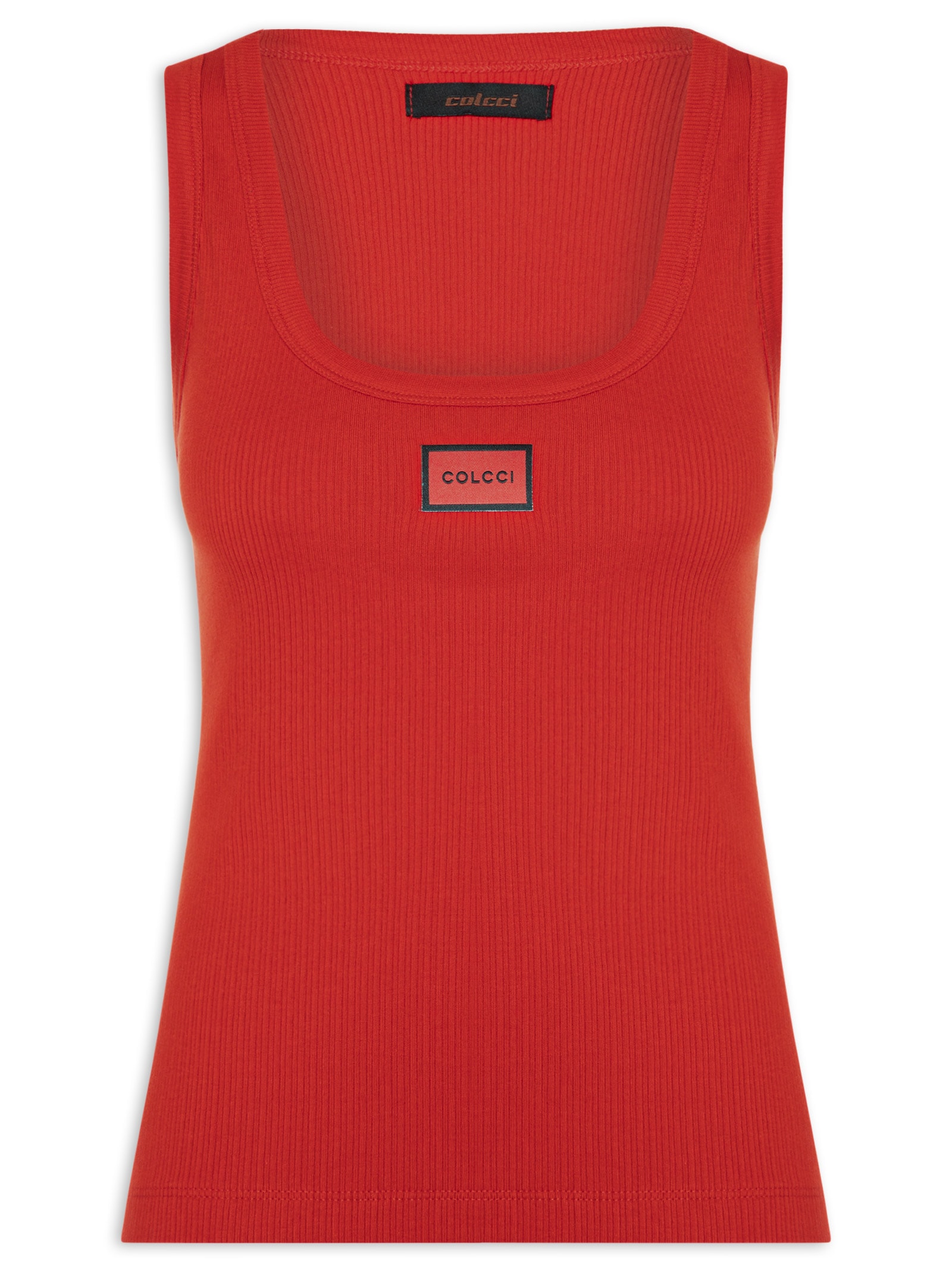 Regata Feminina Vermelho Colcci