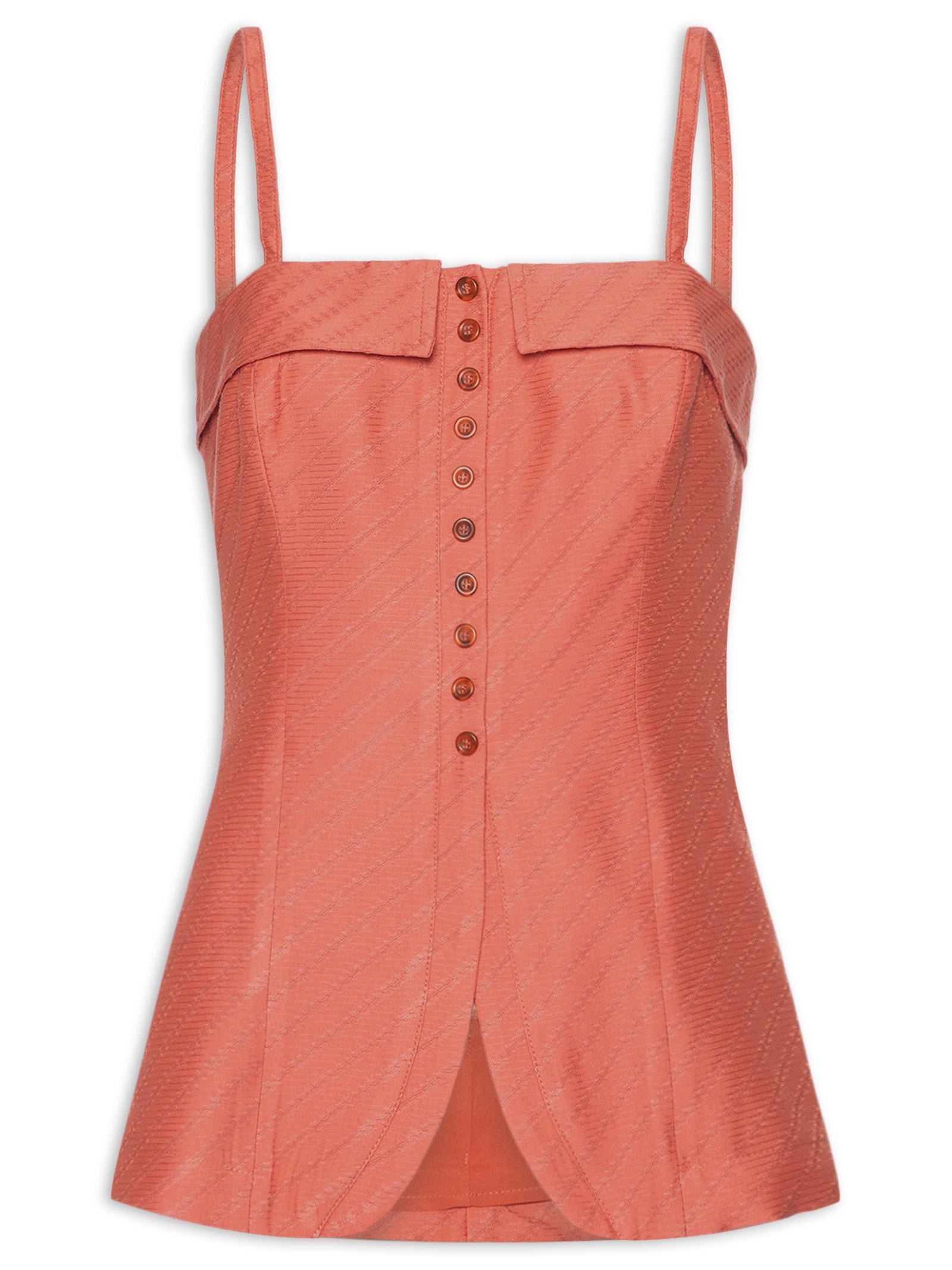 Regata Feminina Vida Laranja Le Lis