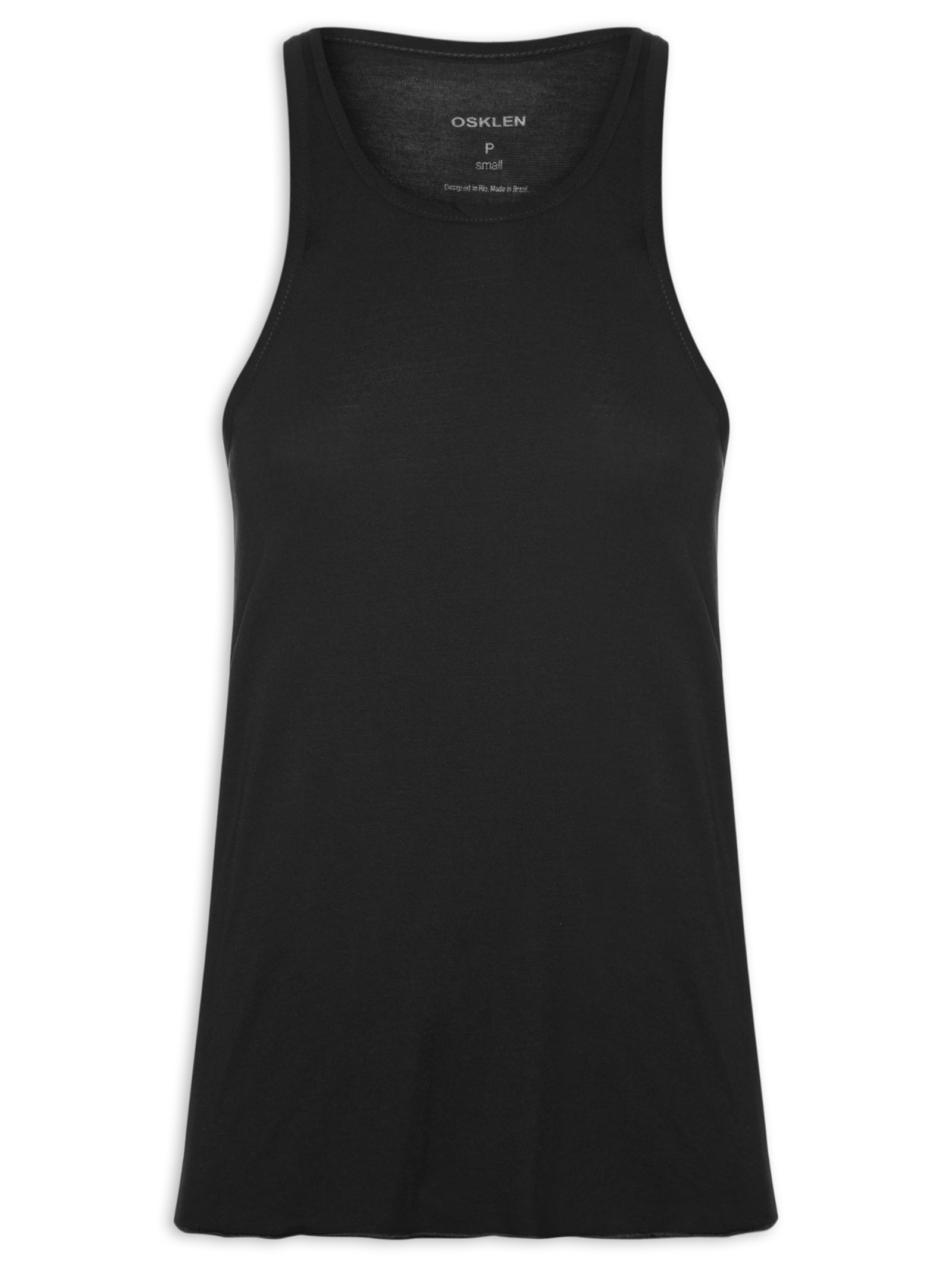 Regata Feminina Viés Light Preto Osklen
