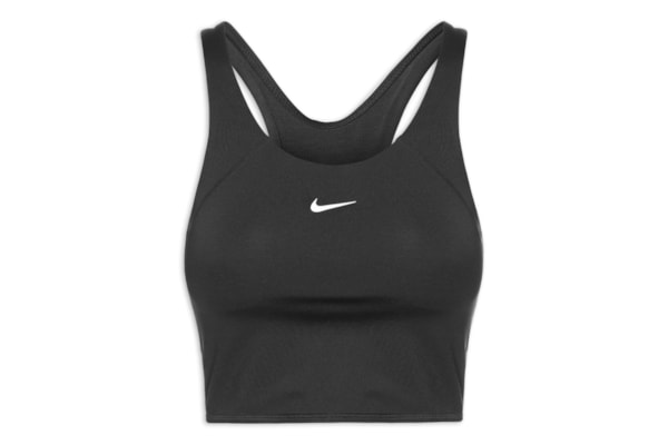 Regata Feminina Women's Medium-Support Cropped Sports - Preto