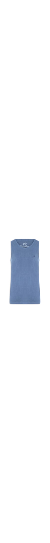 Regata Masculina Básica Stone - Azul