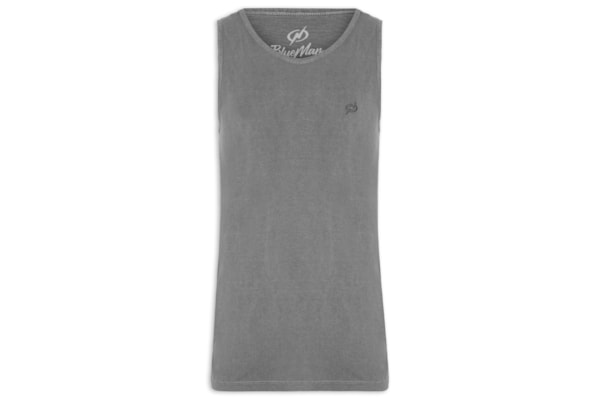 Regata Masculina Básica Stone - Preto