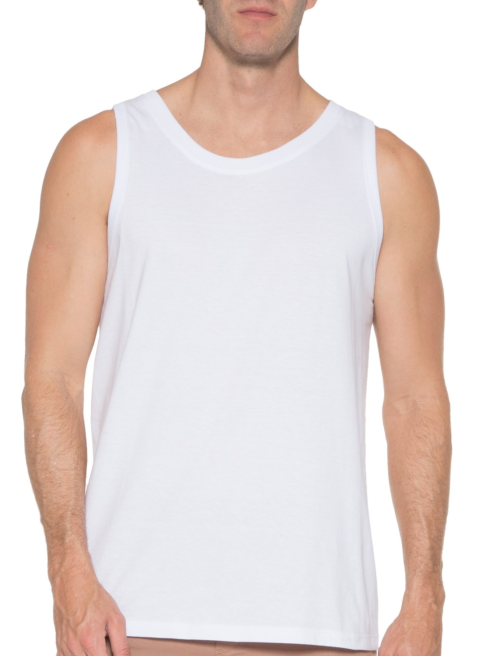 Regata Masculina Básica World Branco Hering