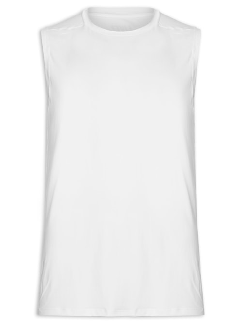 Regata Masculina Comfy Equilíbrio Men – Branco