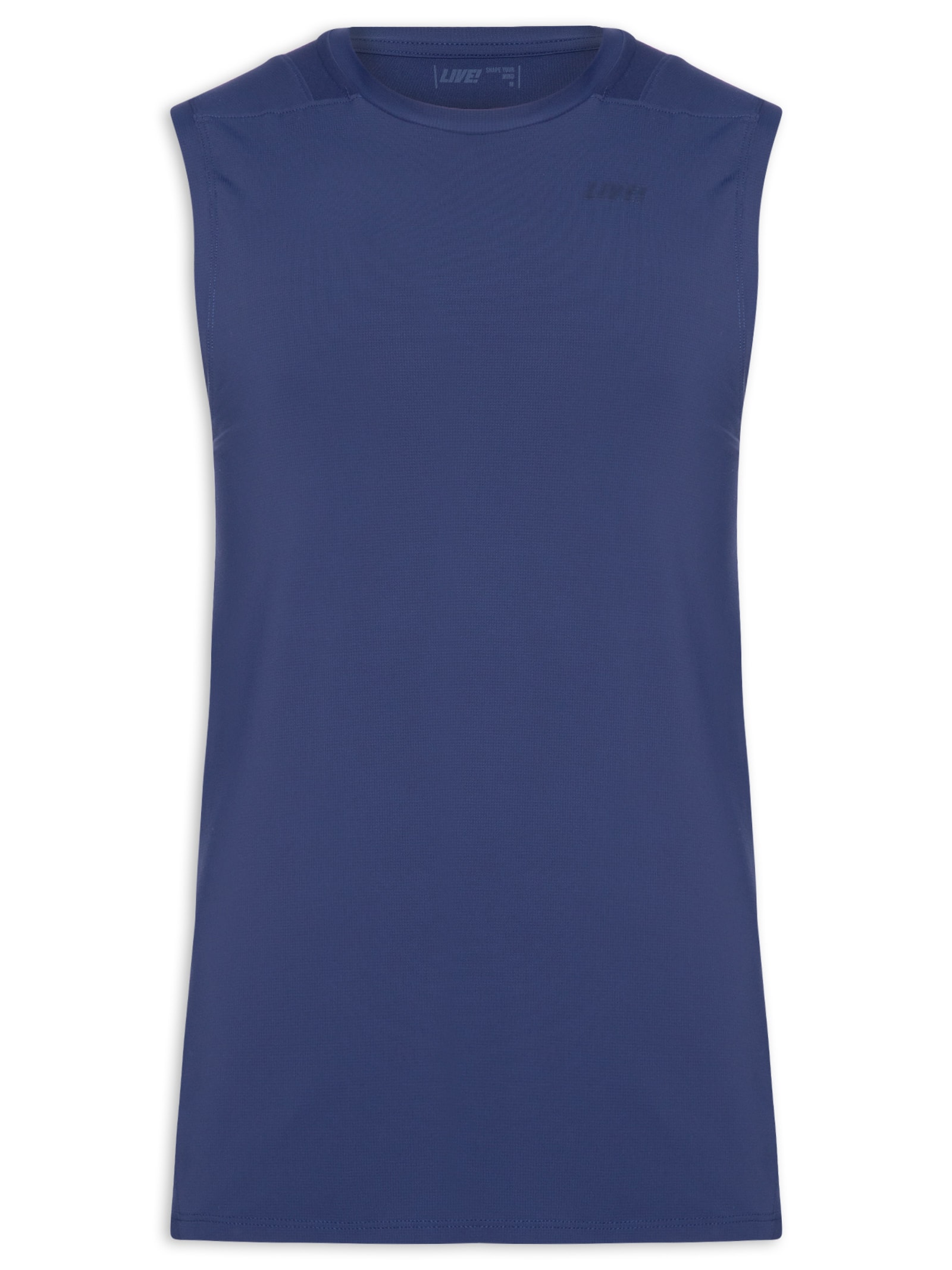Regata Masculina Comfy Mix Men Azul Live!