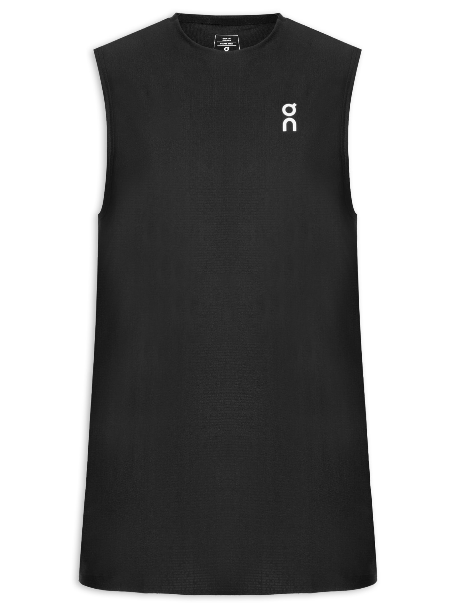 Regata Masculina Court Tank 2 Preto On Running