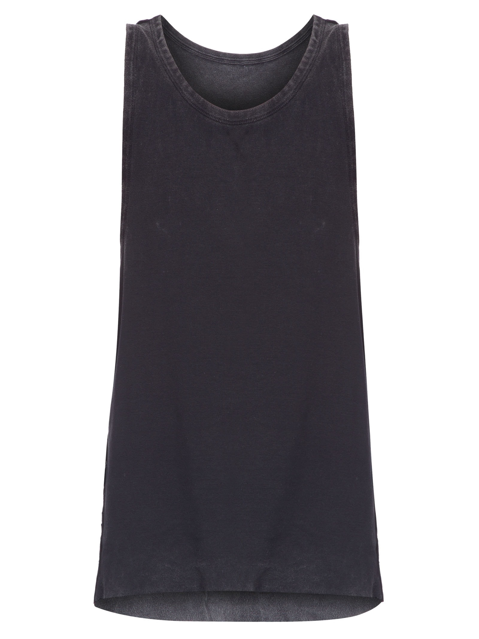 Regata Masculina Double Used Ribbed Preto Osklen