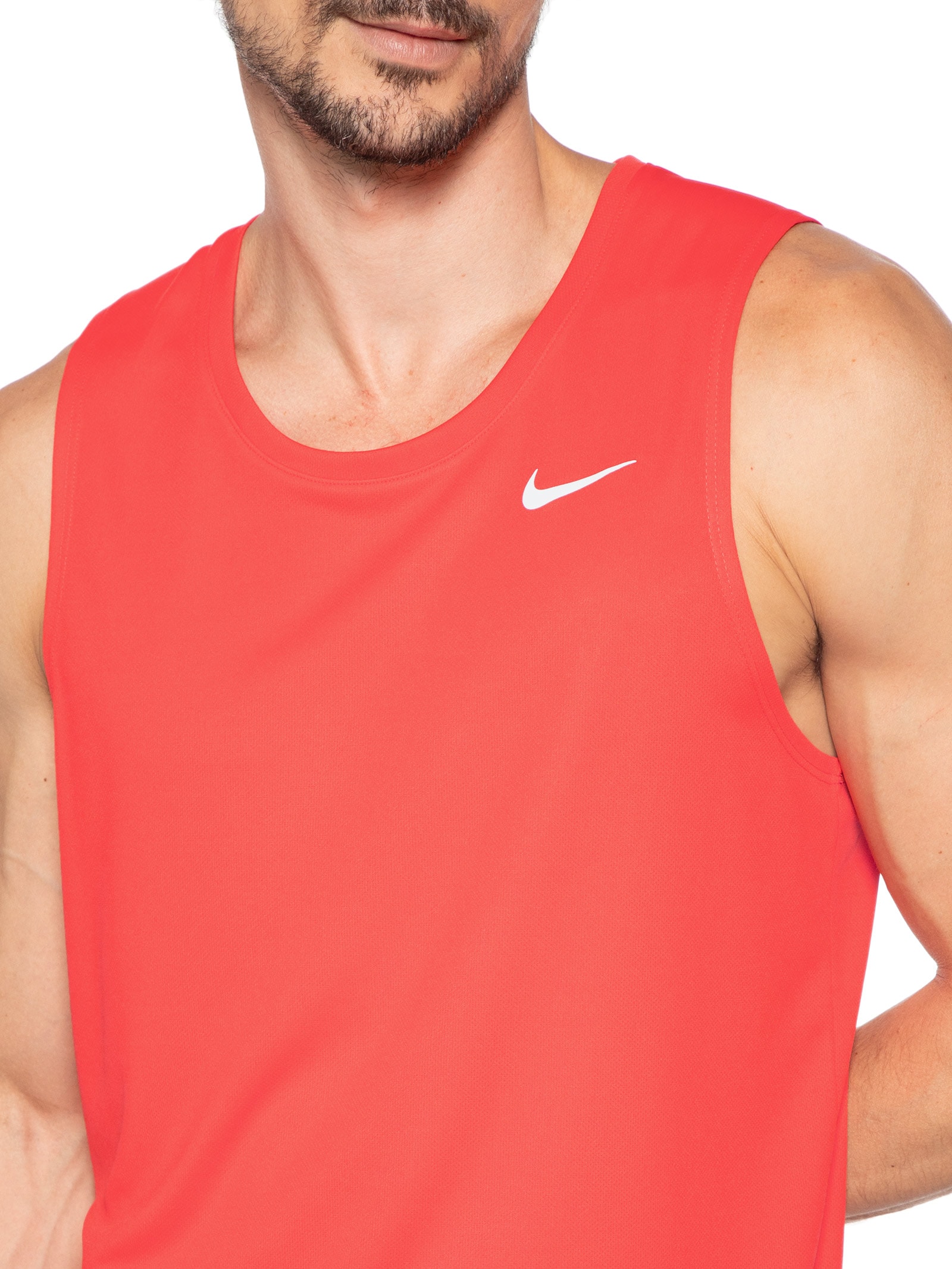 Regata Masculina Dri-Fit Miller Vermelho Nike