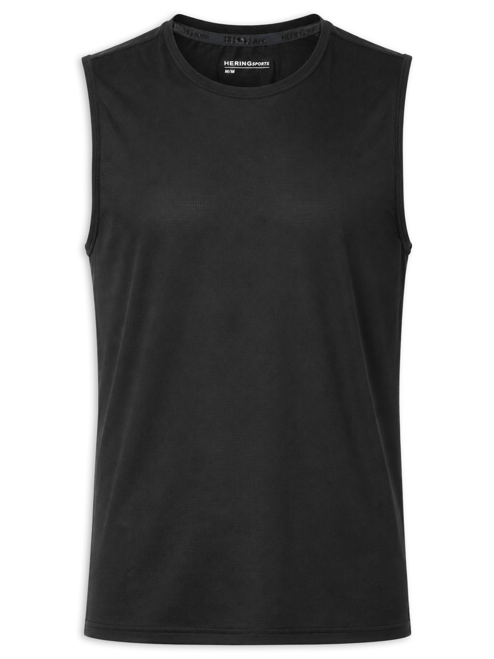 Regata Masculina Esportiva Com Textura Preto Hering Sports