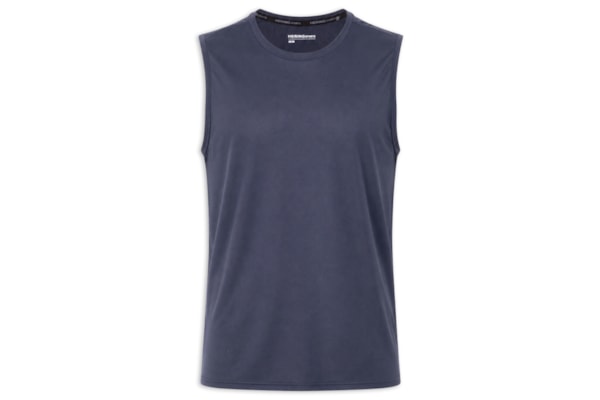Regata Masculina Esportiva Com Textura – Azul