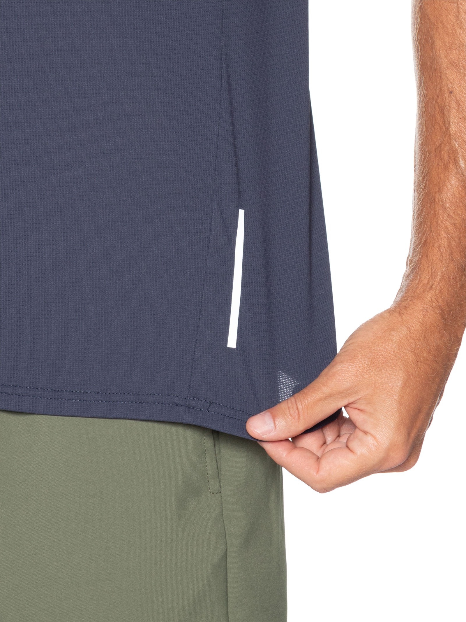 Regata Masculina Esportiva Com Textura – Azul Hering Sports