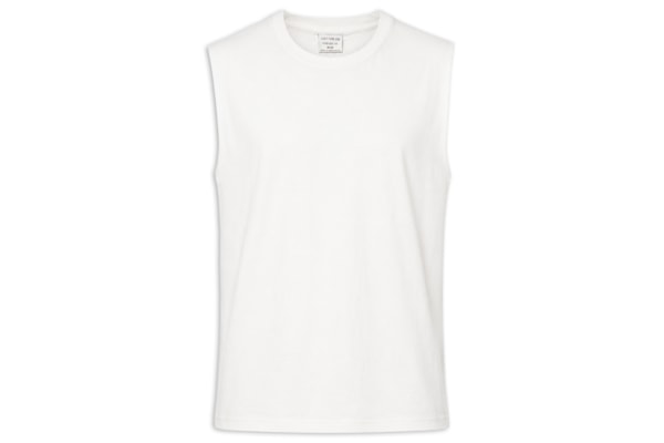 Regata Masculina Everyday Fit Muscle - Branco
