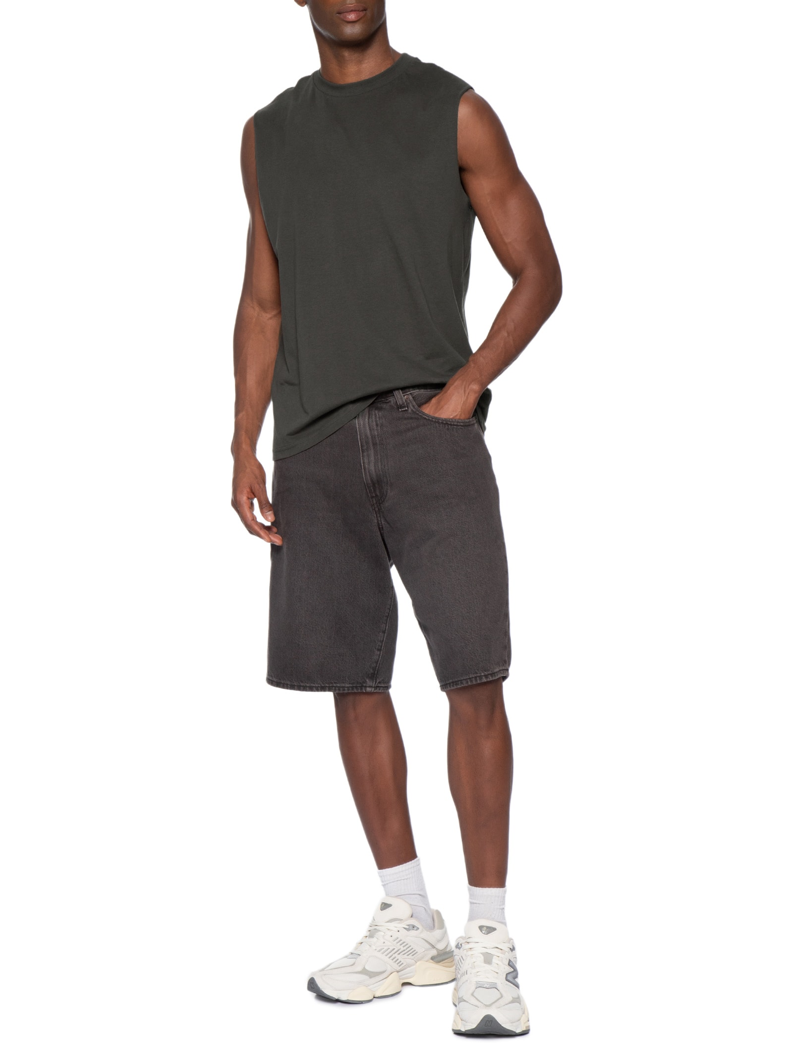 Regata Masculina Everyday Fit Muscle Cinza Cotton On