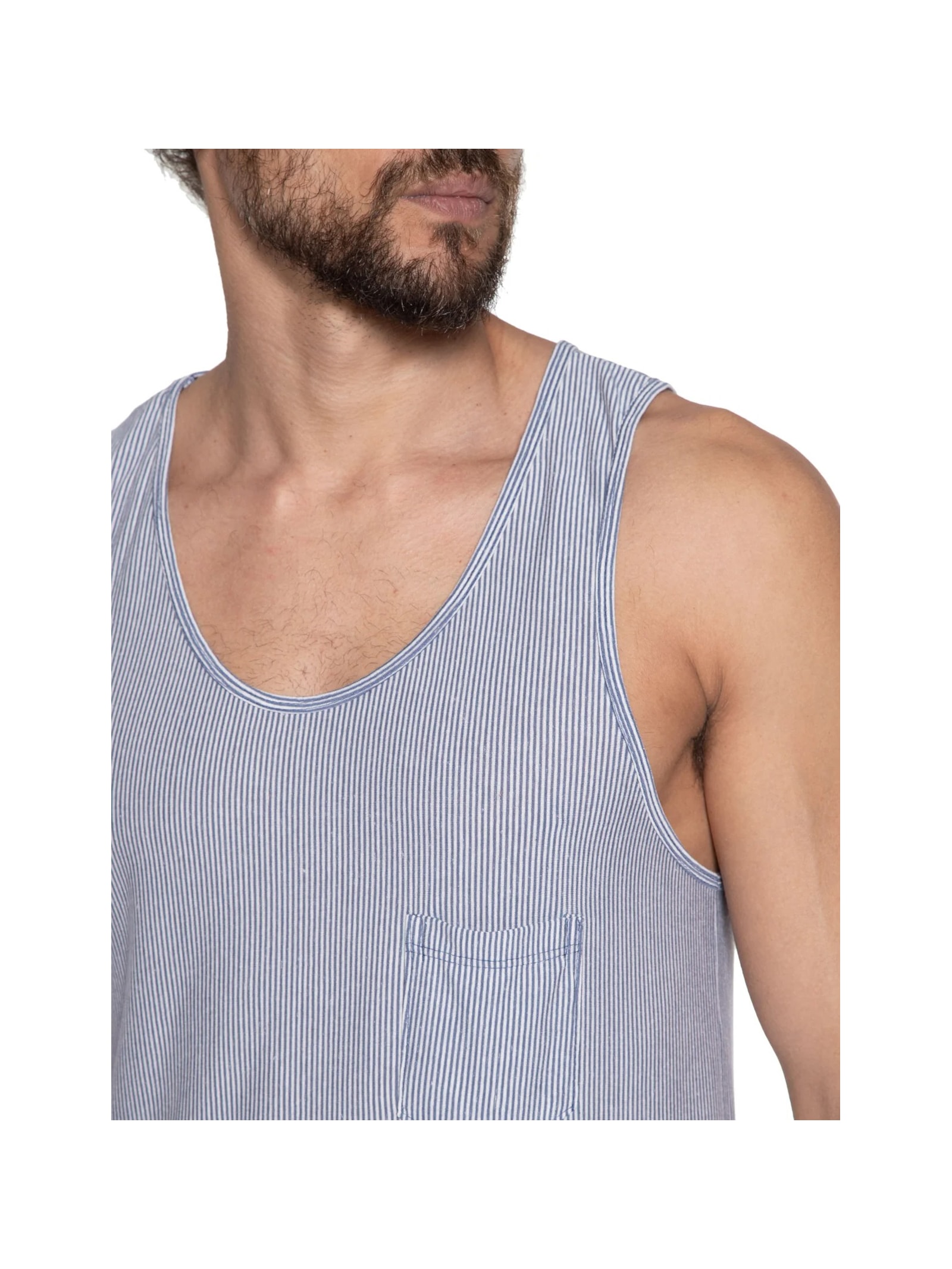 Regata Masculina Ibiza Listra Azul Be.each