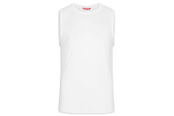 Regata Masculina Lisa - Branco