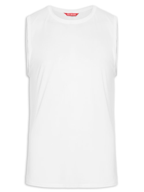 Regata Masculina Lisa – Branco