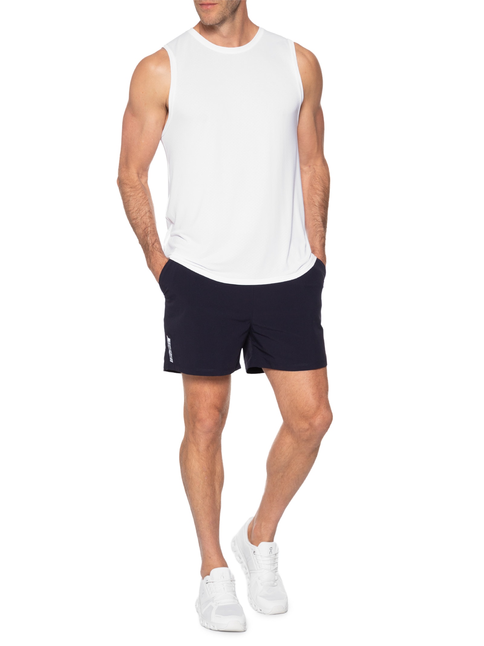 Regata Masculina Lisa Branco Body For Sure