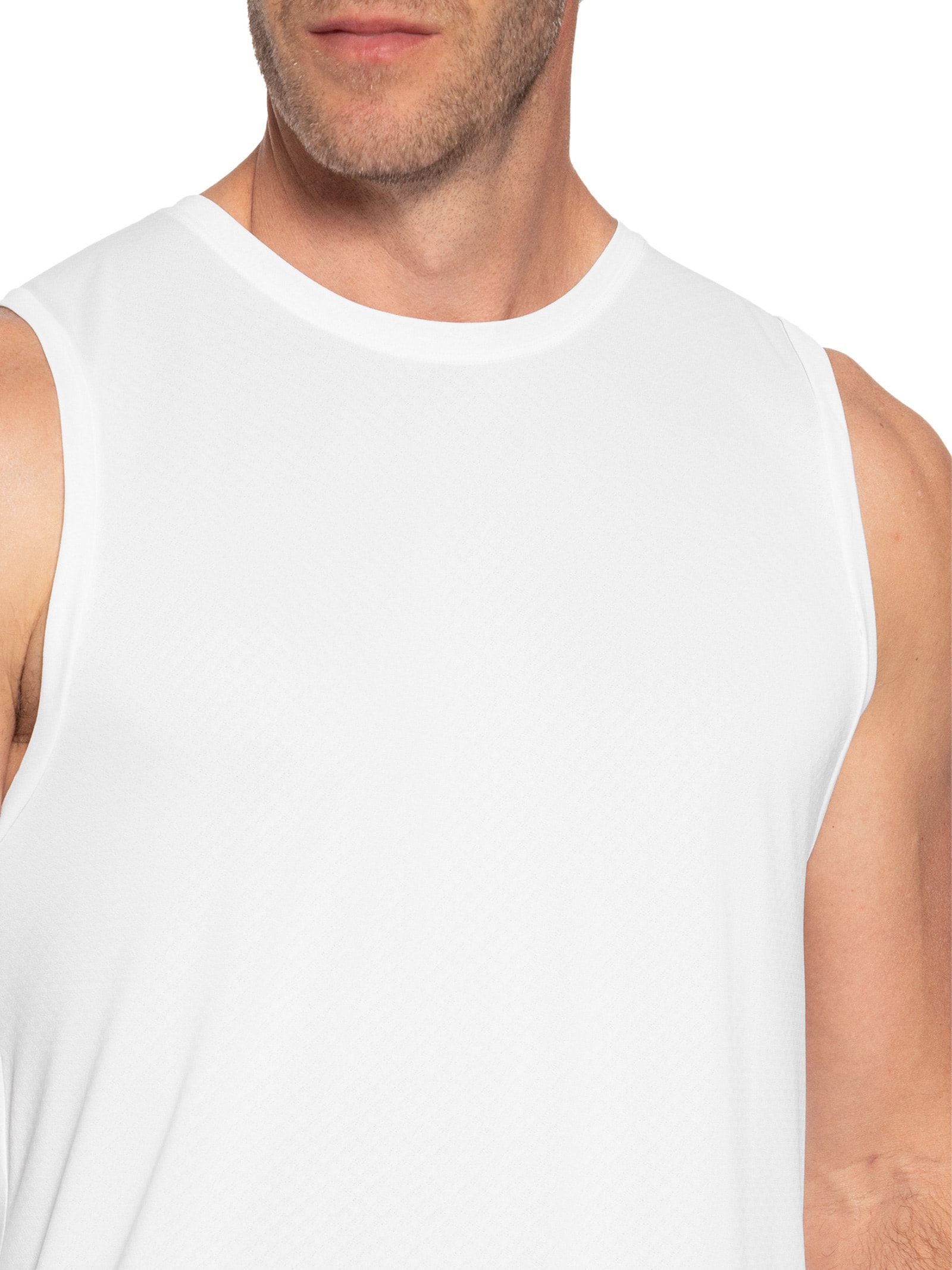 Regata Masculina Lisa Branco Body For Sure