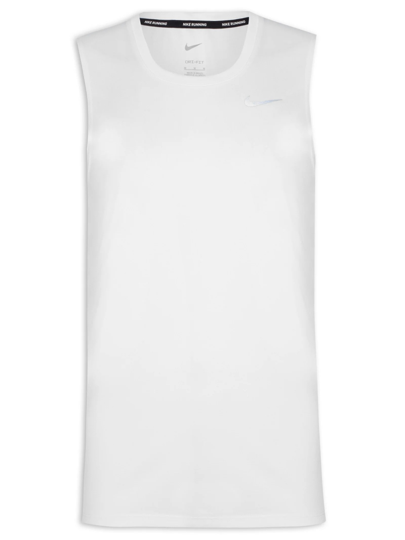 Regata Masculina M NK DF Miler Tank Branco Nike