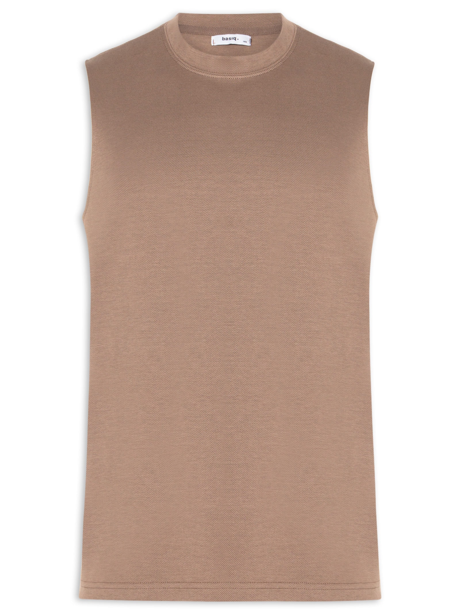 Regata Masculina Machão Bege Basiq Men