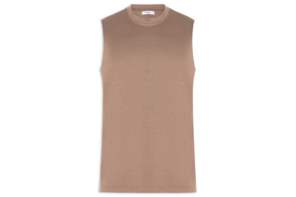 Regata Masculina Machão - Bege