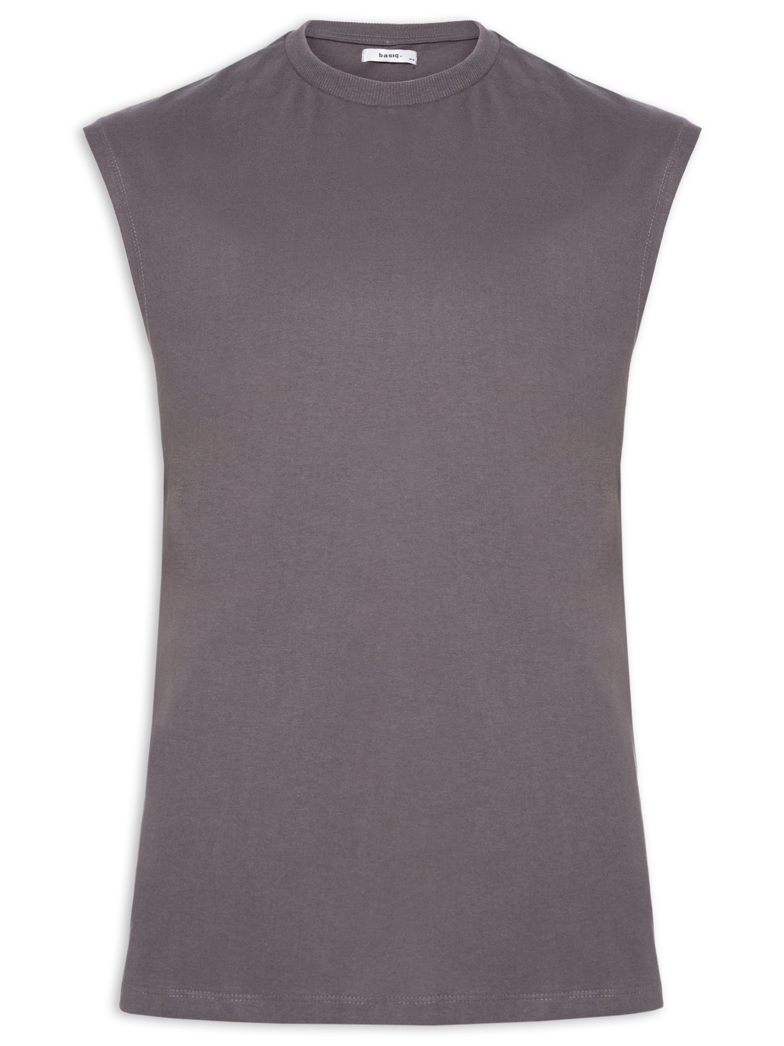 Regata Masculina Machão Cinza  Basiq Men