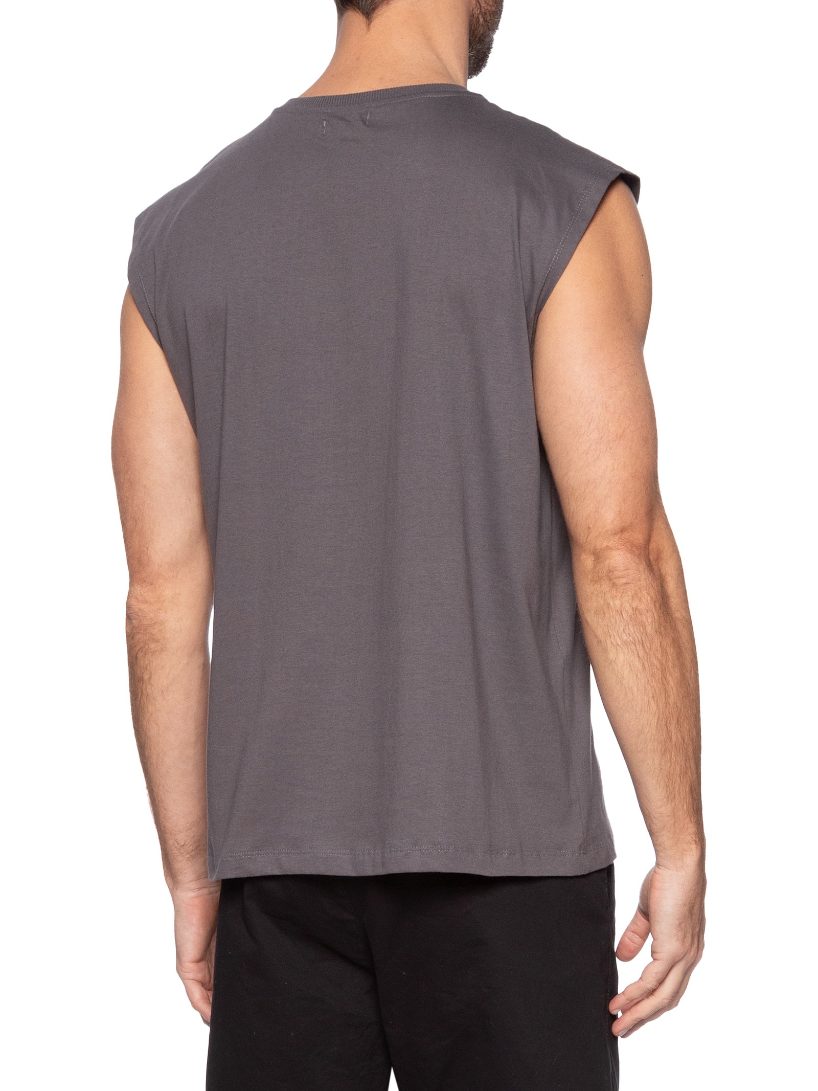 Regata Masculina Machão Cinza  Basiq Men