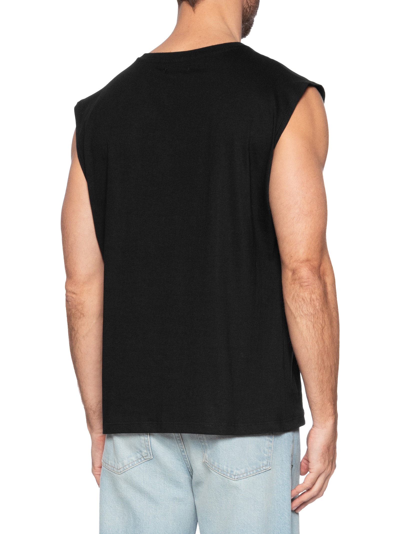 Regata Masculina Machão Preto Basiq Men