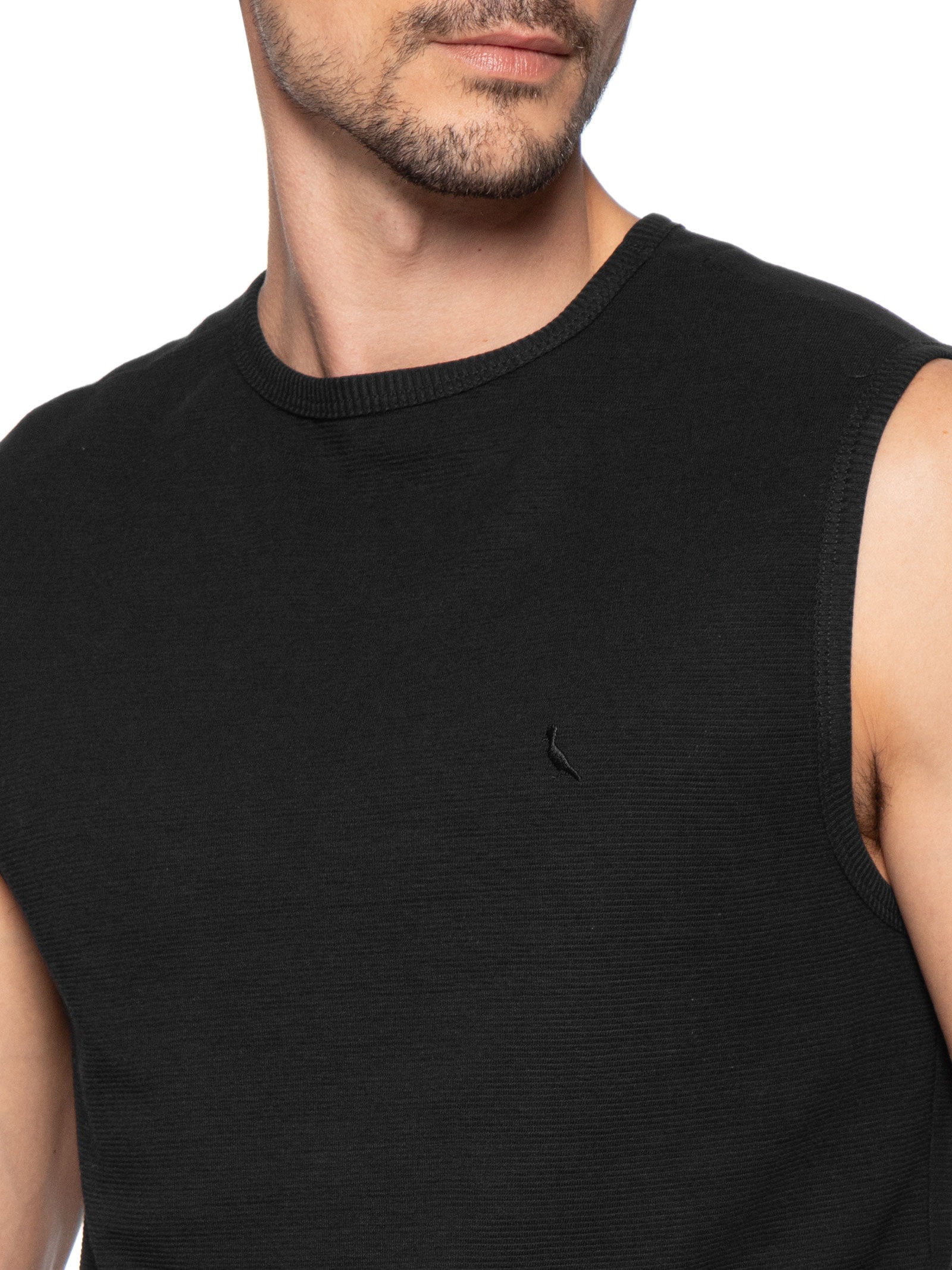 Regata Masculina Machão Wellen Preto Reserva