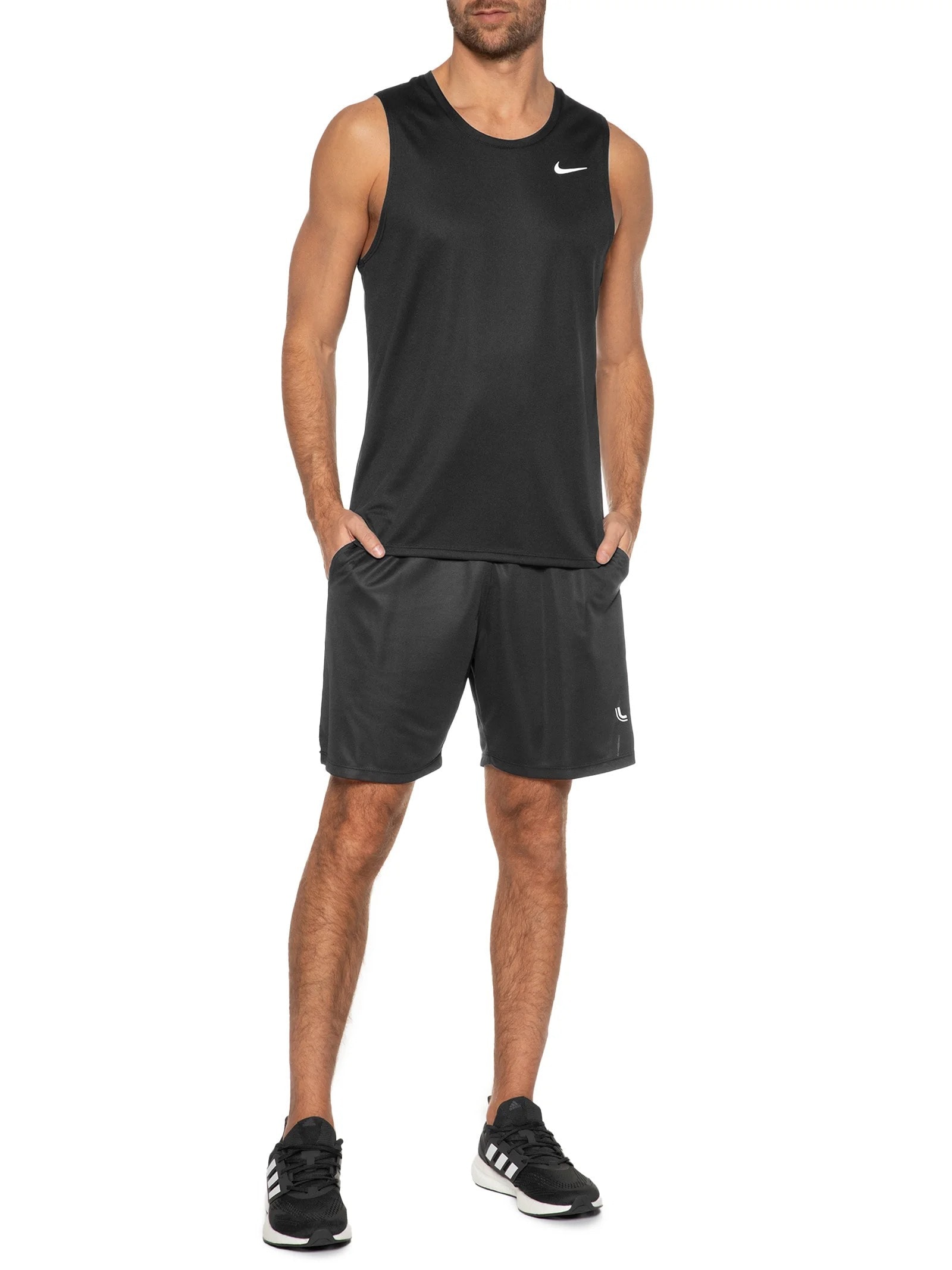 Regata Masculina Miler Tank Preto Nike