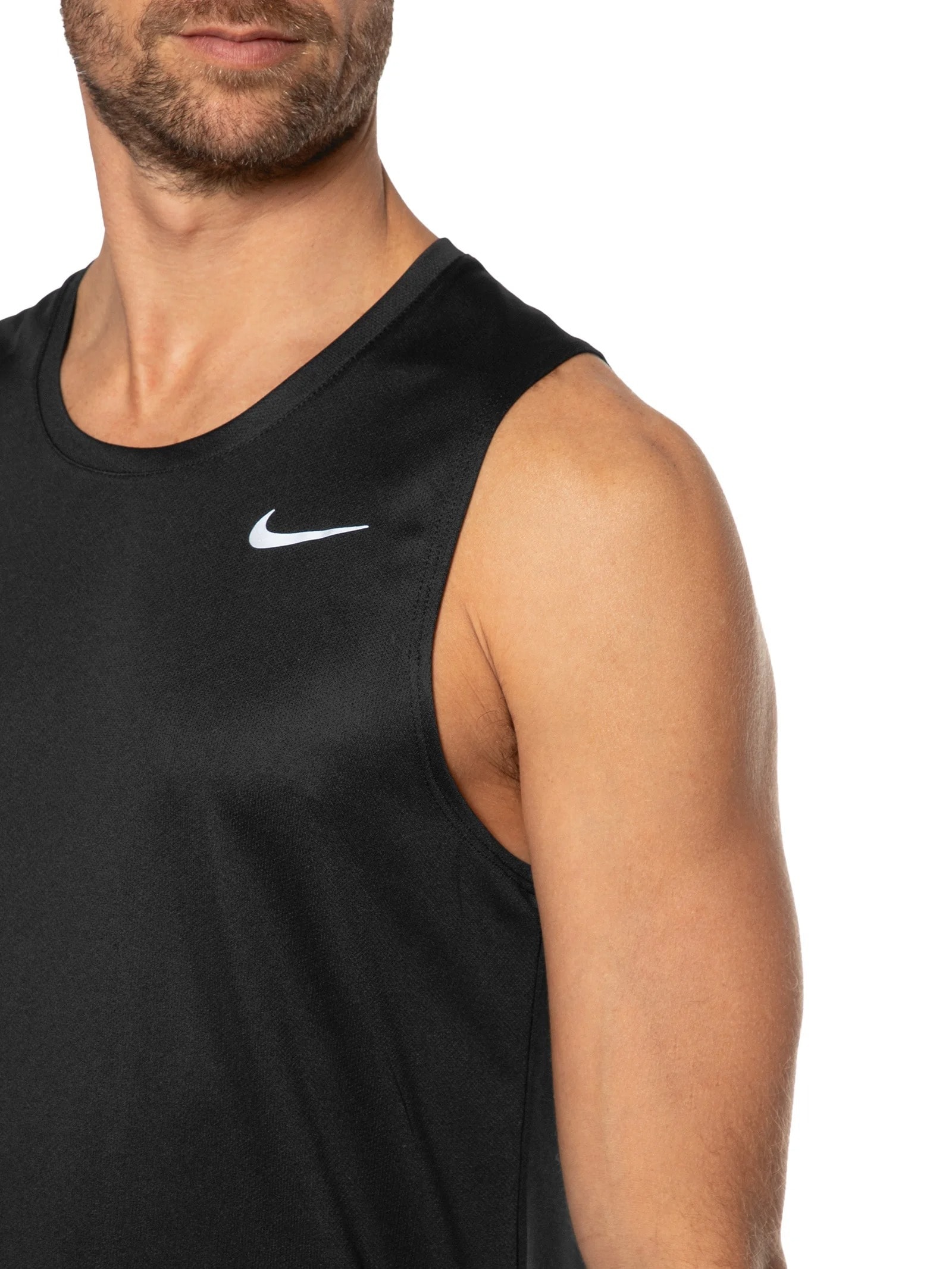 Regata Masculina Miler Tank Preto Nike