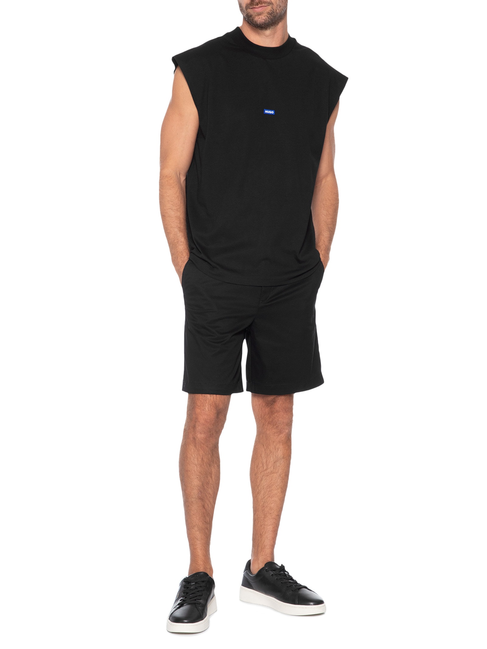 Regata Masculina Navertz Preto Hugo