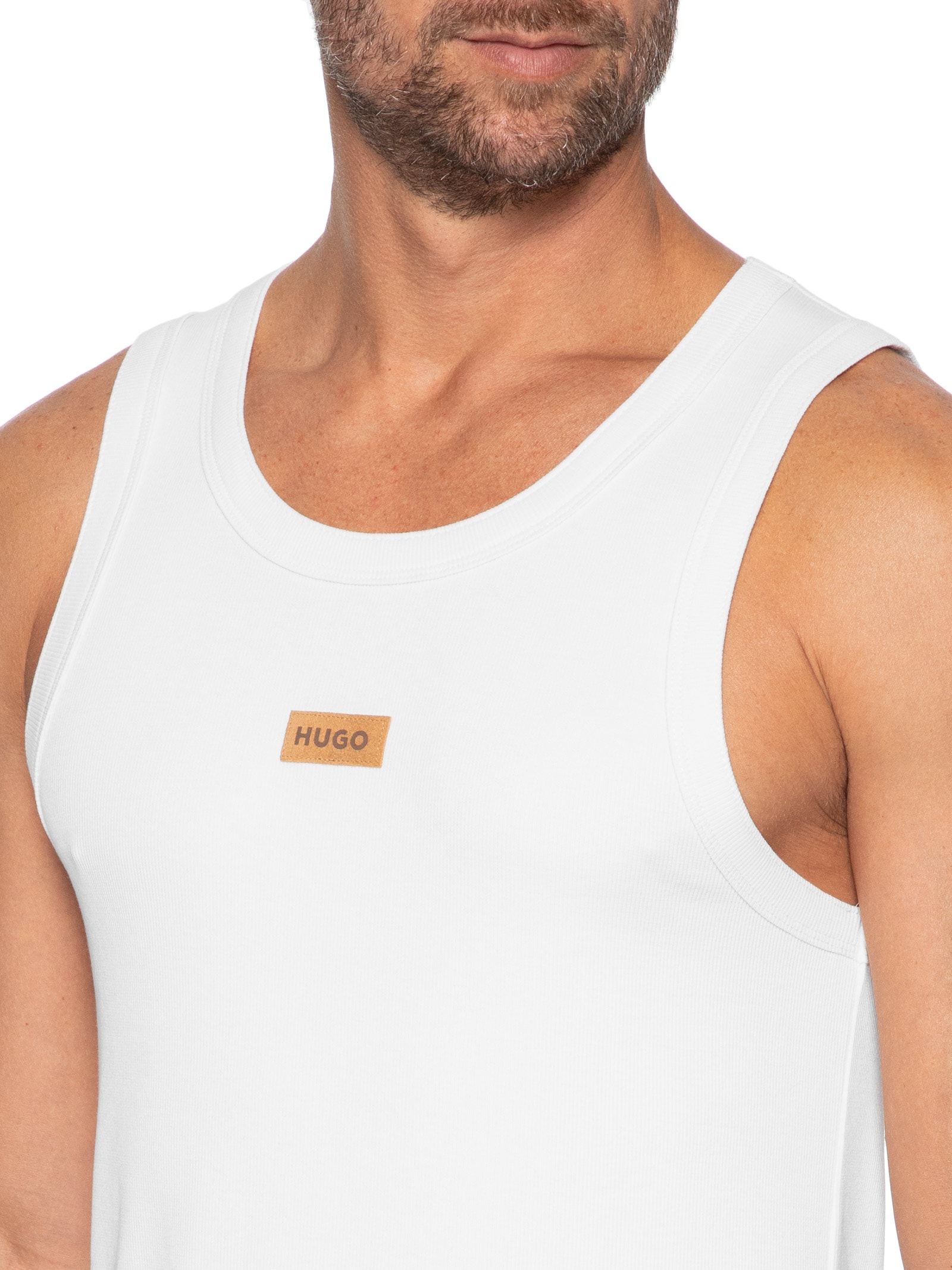 Regata Masculina Nuvest Branco Hugo