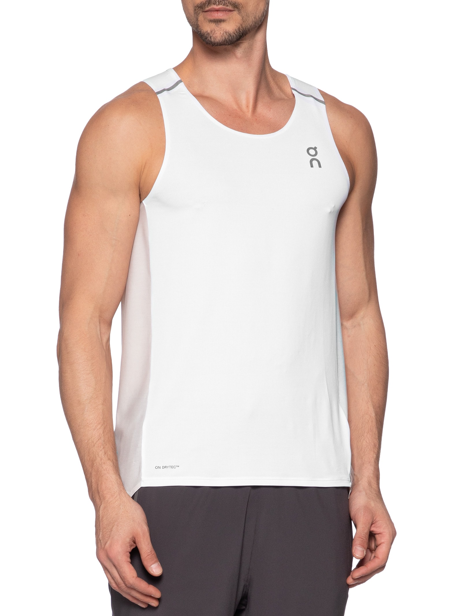 Regata Masculina Performance Tank 1 Branco On Running